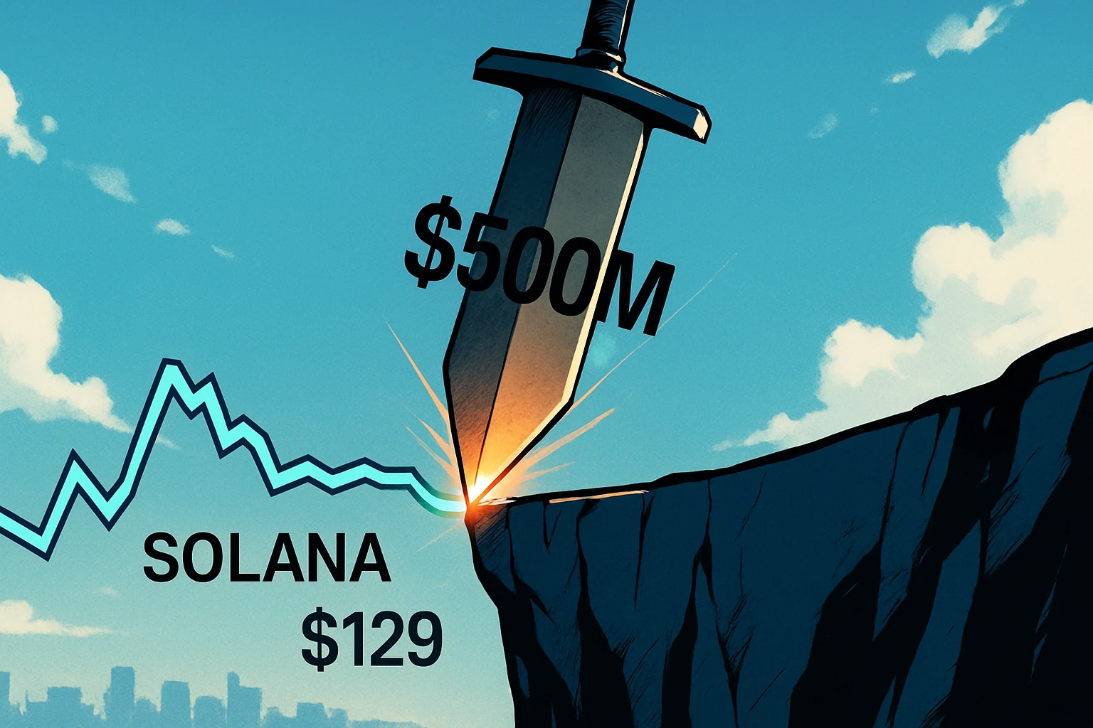 Solana steht vor einem Leverage-Cleaning-Test in Höhe von 500 Millionen US-Dollar, Bullen und Bären sehen eine Lebens- und Todesgrenze von 129 US-Dollar